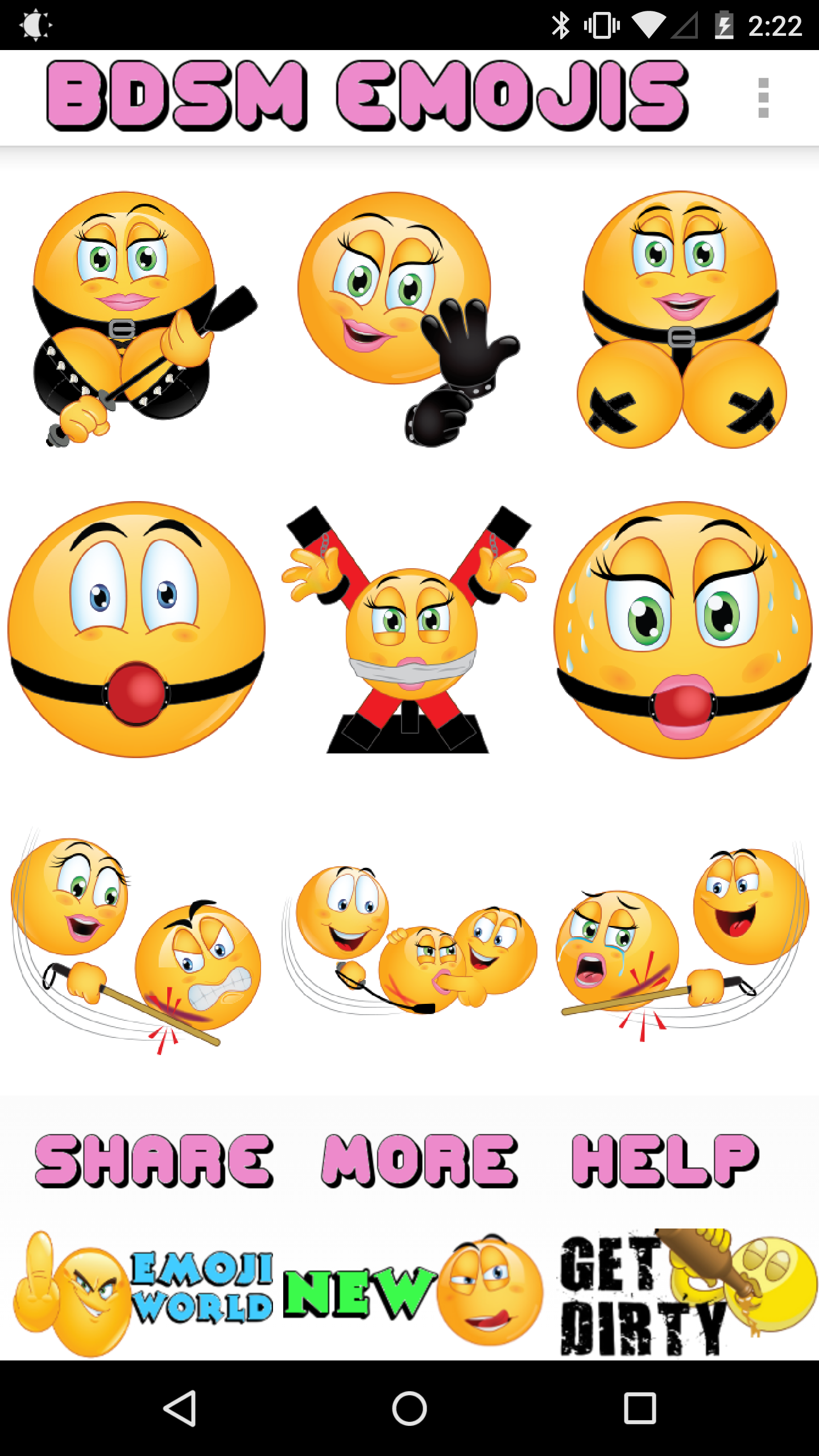 Bdsm emojis