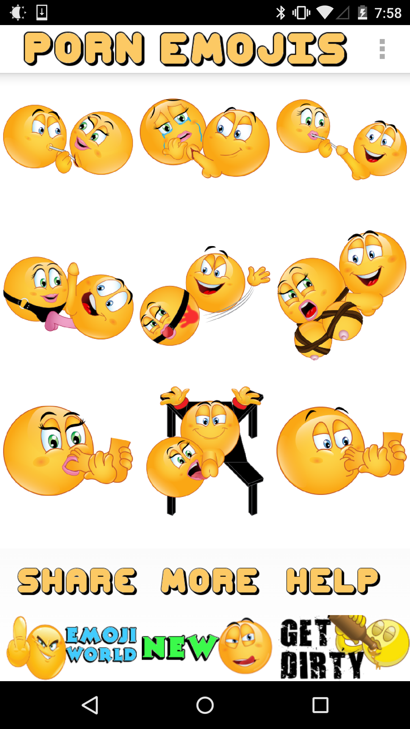 Emoji pron